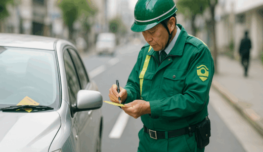 駐禁取り締まりの「緑のおじさん」は正社員？年収を調べてみた