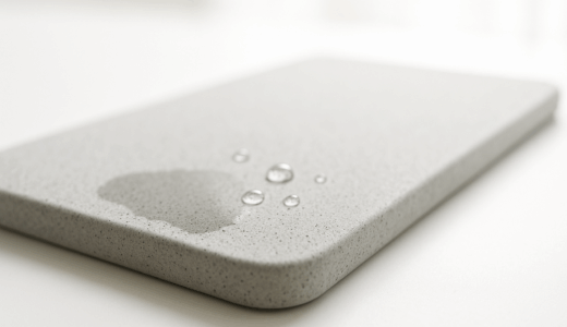 【珪藻土】しみこんだ水が消える理由！驚きの吸水メカニズム